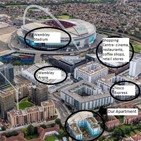 Stylish Wembley Stadium And Ovo Arena Apartment, London Exterior photo